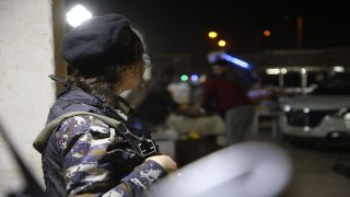 جانب من الحماية الليلية لقى الامن الداخلي