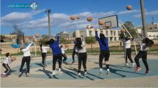 تدريبات مستمرة للسيدات فئة كرة السلة في نادي الاساييش الرياضي لافتتاح دوري جديد خلال عام ٢٠٢٣