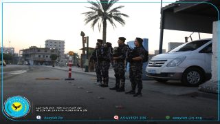 قواتنا المرأة في مقاطعة الرقة تقدم الحماية اللازمة ليلاً ونهارا Hêzên me yên jin li kantona Reqayê bi biryardarî û îradeya ewlekariya welatiyan bi şev û roj