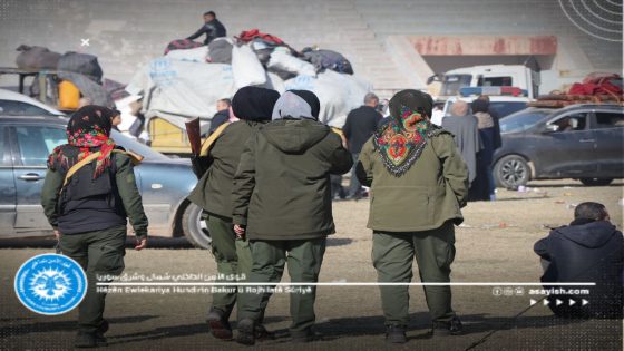 قواتنا تستقبل النازحين من حلب وريفها في ملعب الرقة البلدي Koçberên Heleb û gundewarê wê Hêzên me li Stadyûma Şaredariya Reqayê pêşwazî wan dikin